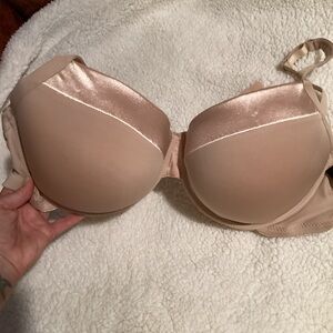Dolce Vita Tan Seamless Bra with Satin Finish